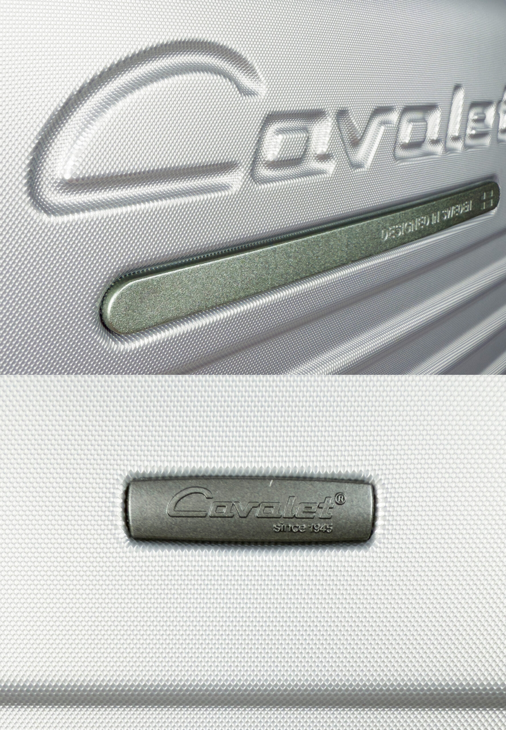 Walizka kabinowa Cavalet Pasadena srebrna - obrazek 7