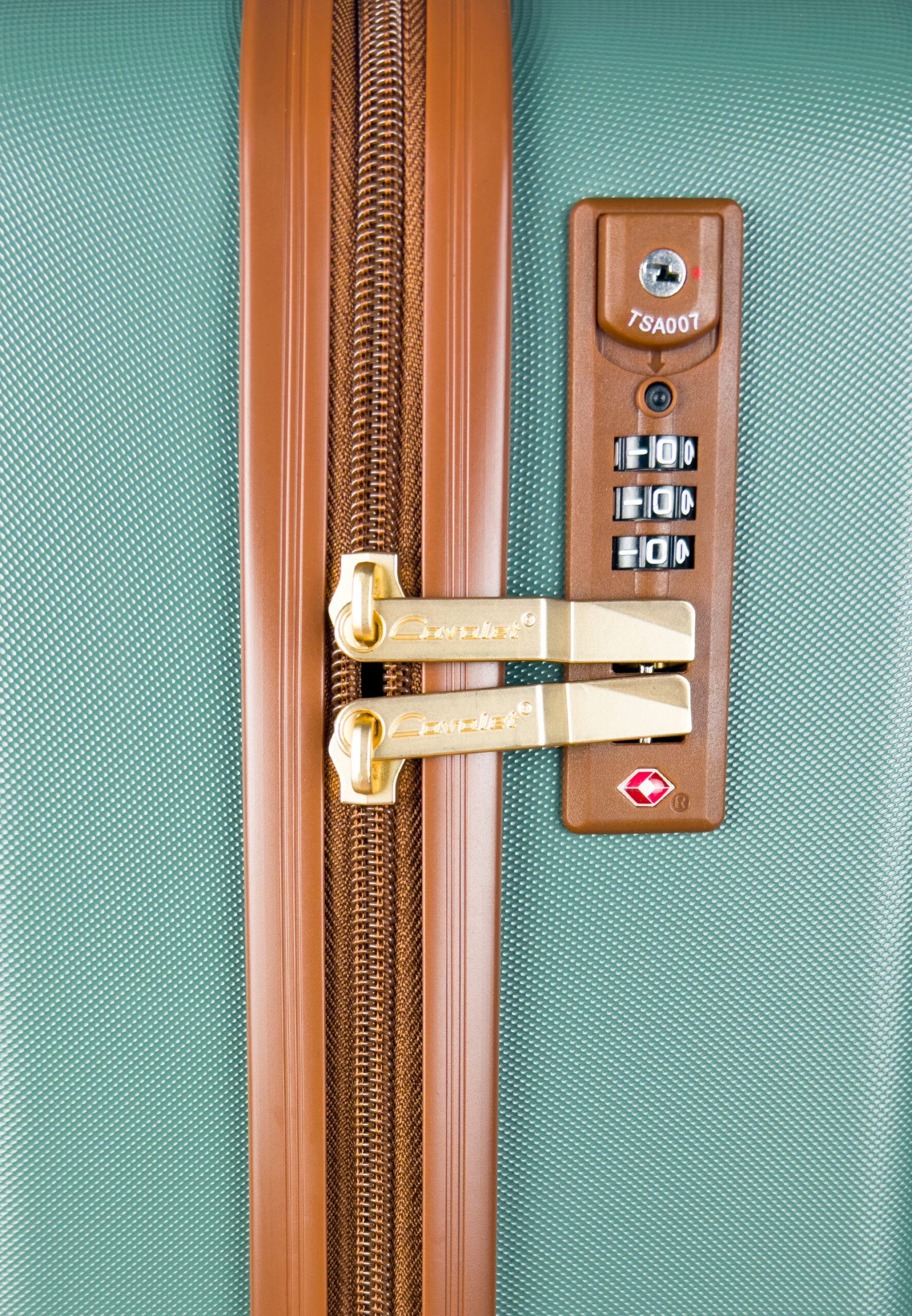 Walizka kabinowa Cavalet Viken zielona - obrazek 8